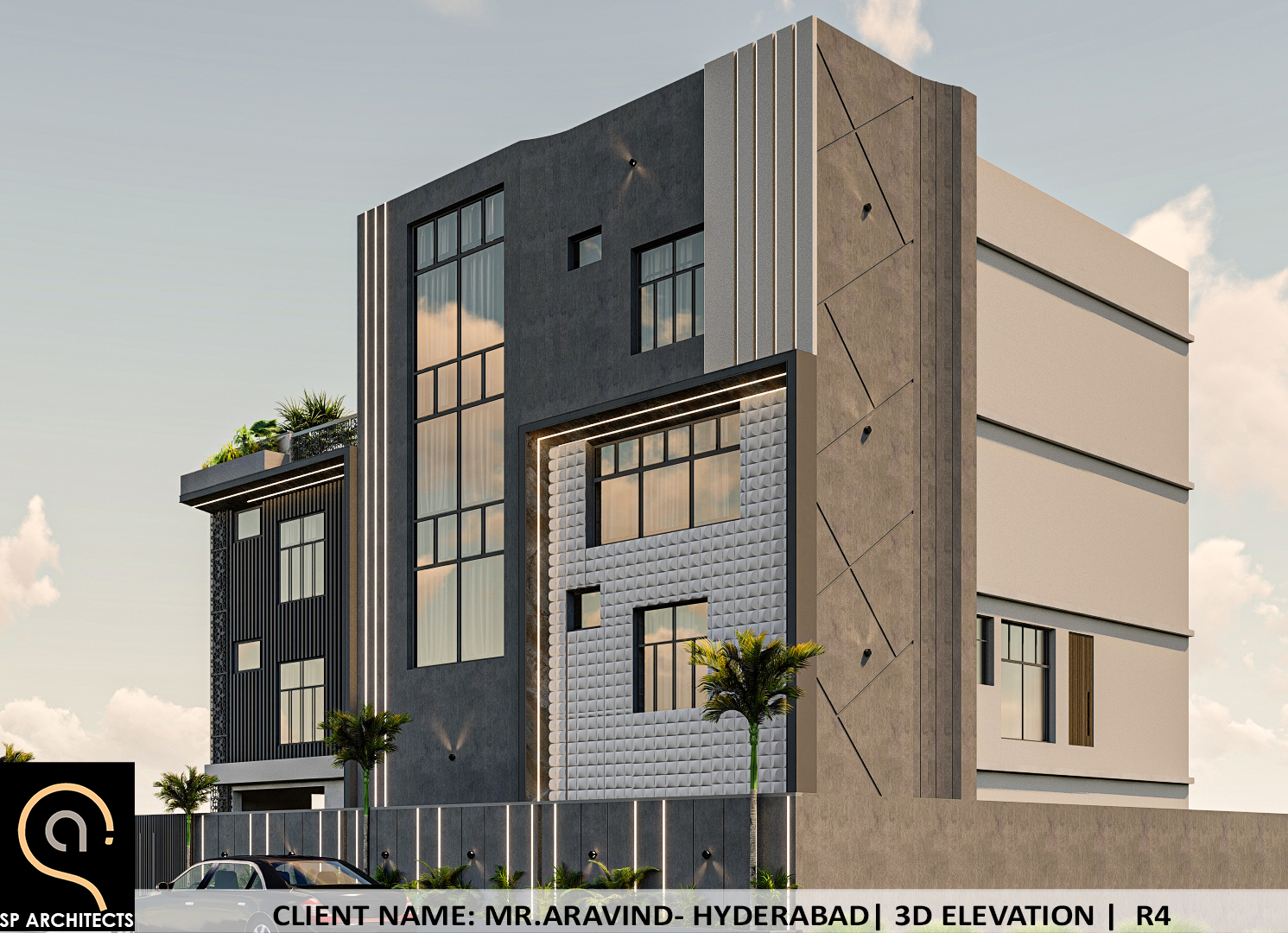 Aravind Residence selected drawing 4